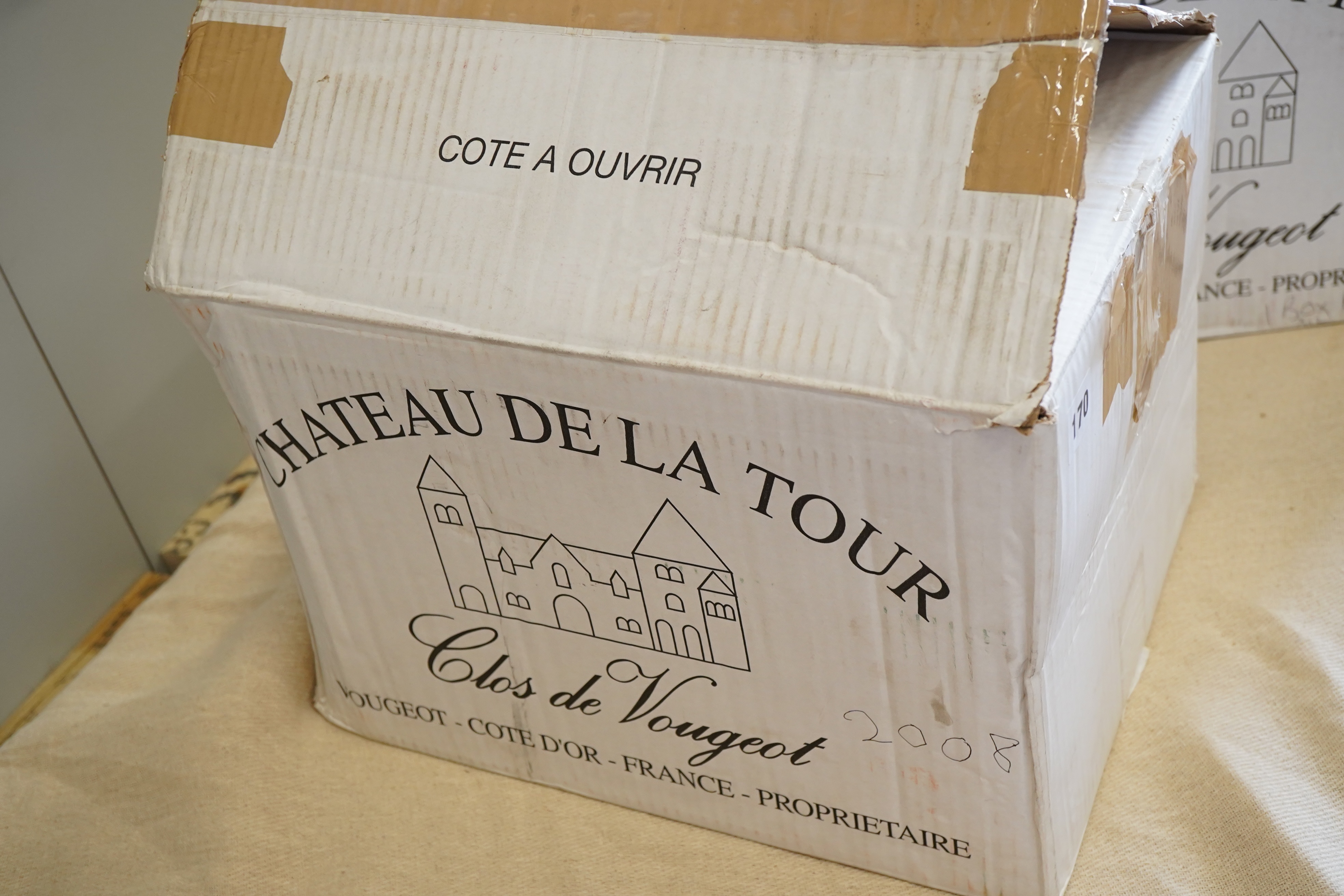 Labet & Dechelette, Château de La Tour, Clos de Vougeot Vieilles Vignes Grand Cru, 2008